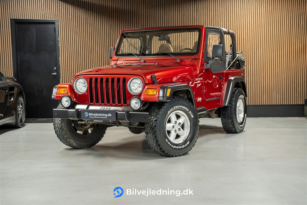 Jeep Wrangler 4,0 Sport 4x4 177HK 2d Aut.