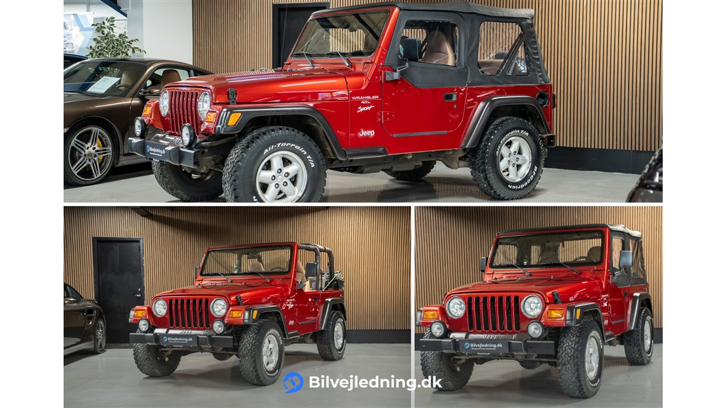 Jeep Wrangler 4,0 Sport 4x4 177HK 2d Aut. – Miniature 4
