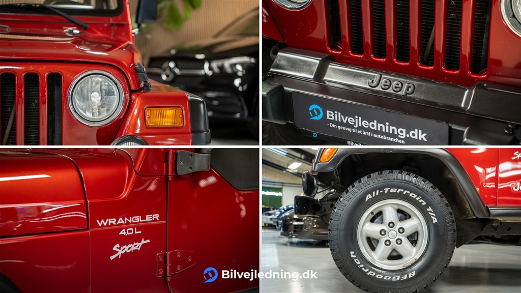 Jeep Wrangler 4,0 Sport 4x4 177HK 2d Aut. – Miniature 5